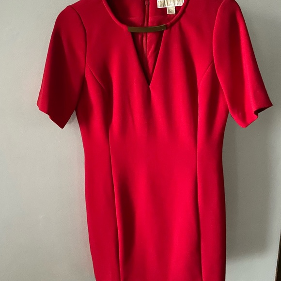 Red cocktail dress Micheal Kors - Picture 2 of 6
